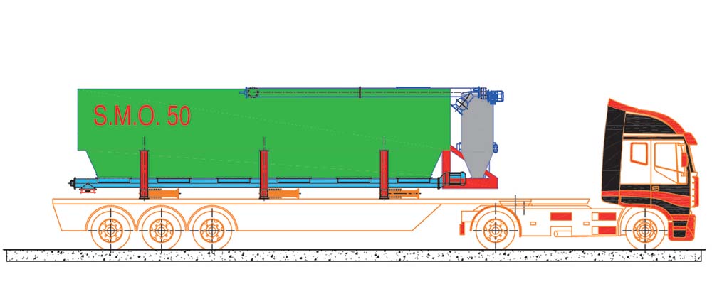 Jet System dessin configuration sur route